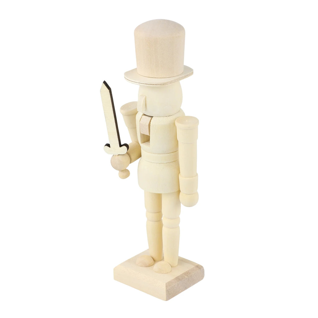Unfinished Wooden Nutcracker Doll P9501