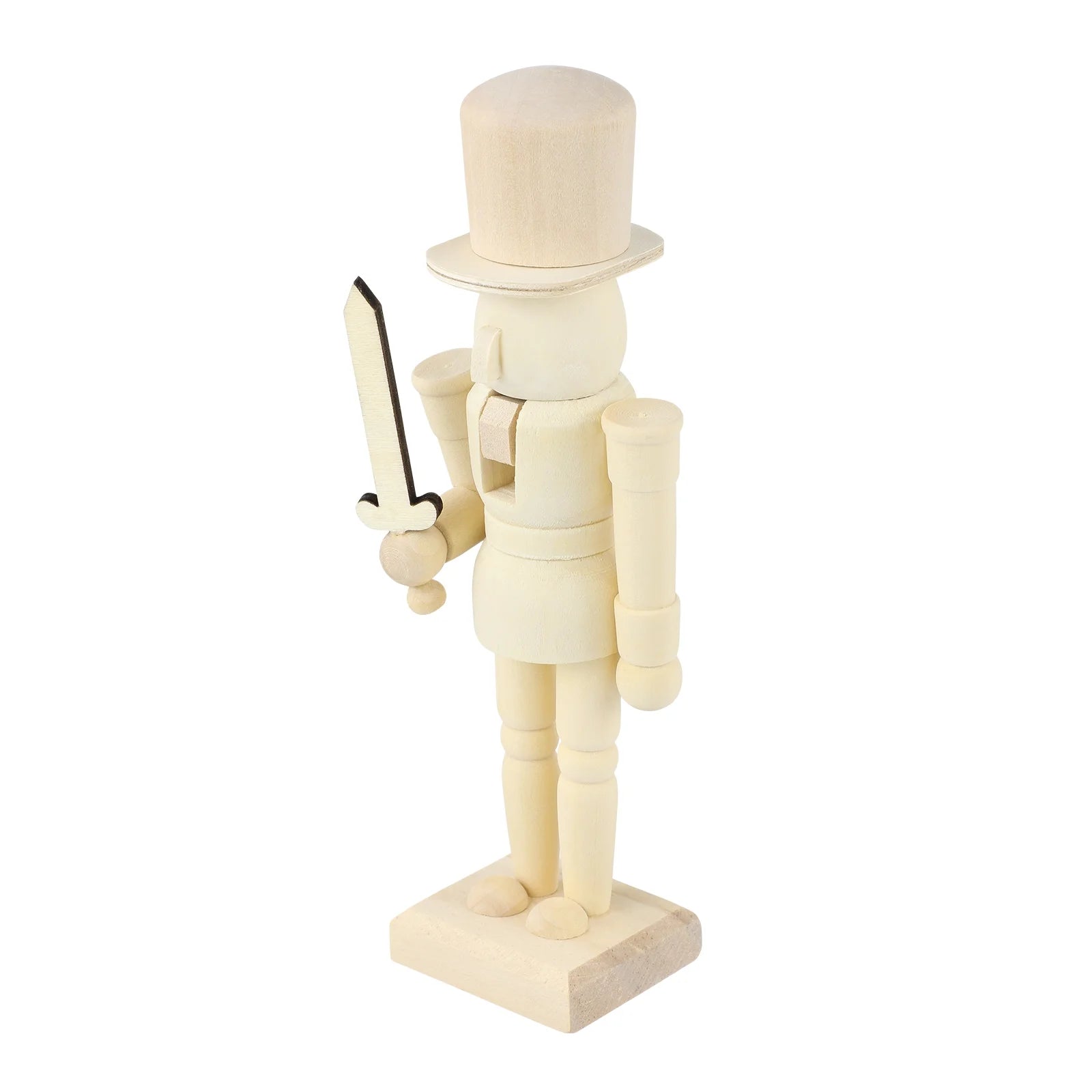 Unfinished Wooden Nutcracker Doll P9501