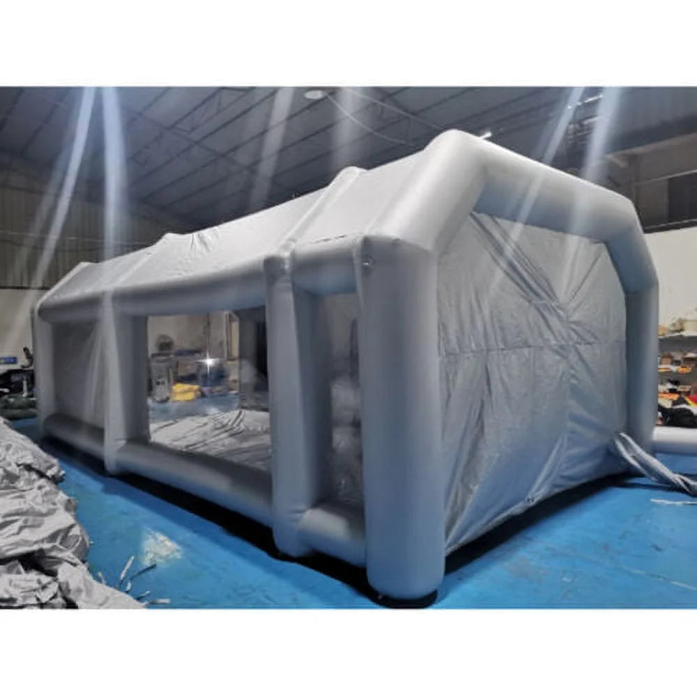 Inflatable Paint Spray Booth Work Tent Filter System 26*15*10Ft A740791