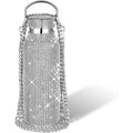 Bling Rhinestone Stainless Steel Insulated Water Bottle With Carry on Chain 500ML P52721
