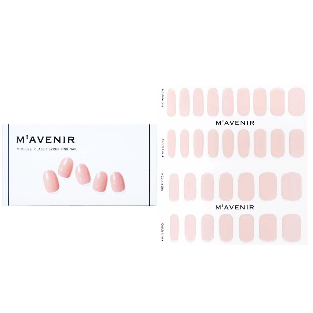 32pcs Pink Marble Nail Sticker C6948