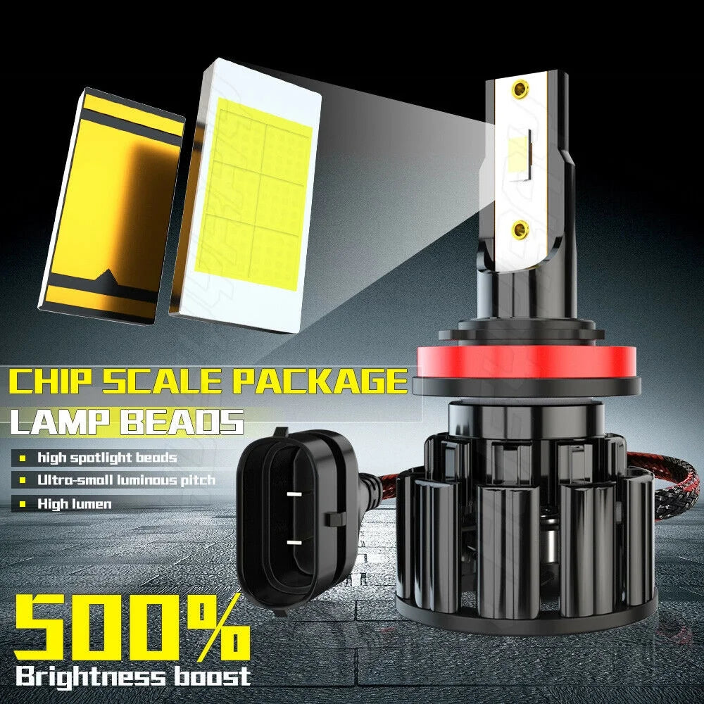 Combo LED Headlight Hi Lo Beam Fog Light 6X Bulbs O47524