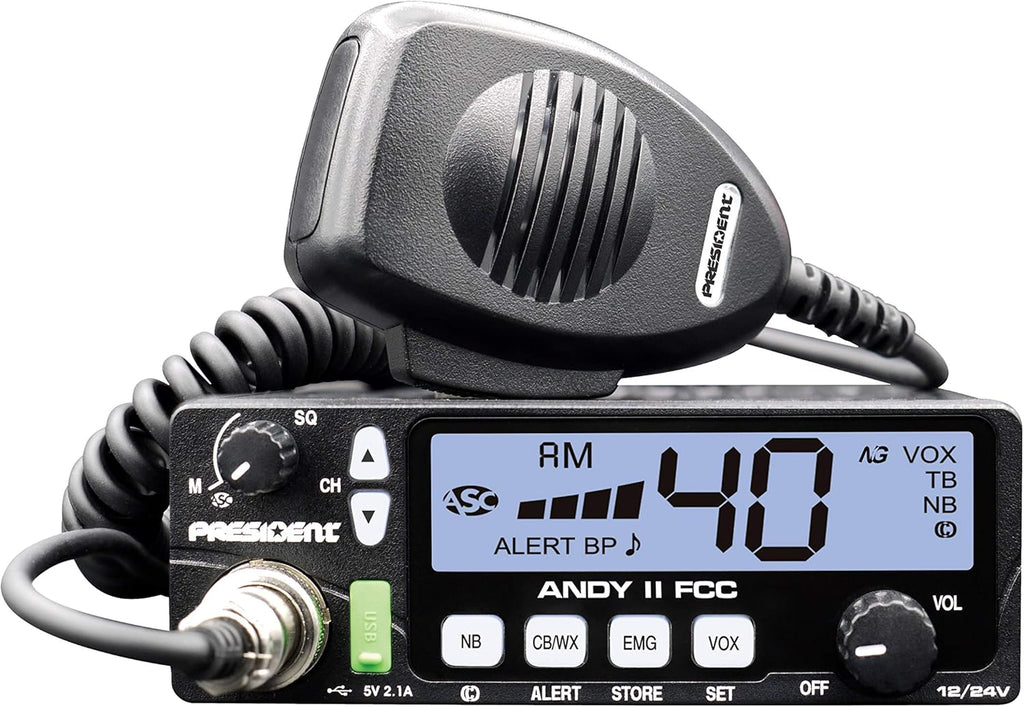 CB Radio with Weather Channel and USB Port H137