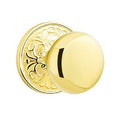 Polished Brass Double Dummy Door Knob Z46716