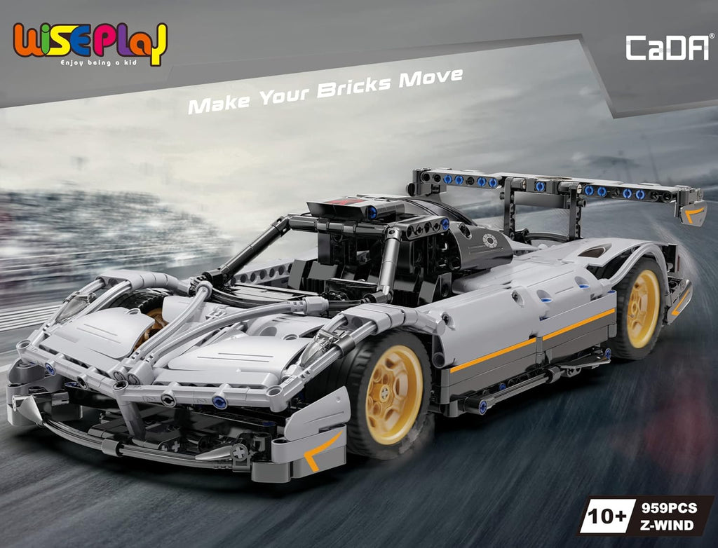 1:12 Scale Collectible Model Race Car Technic Set S255239