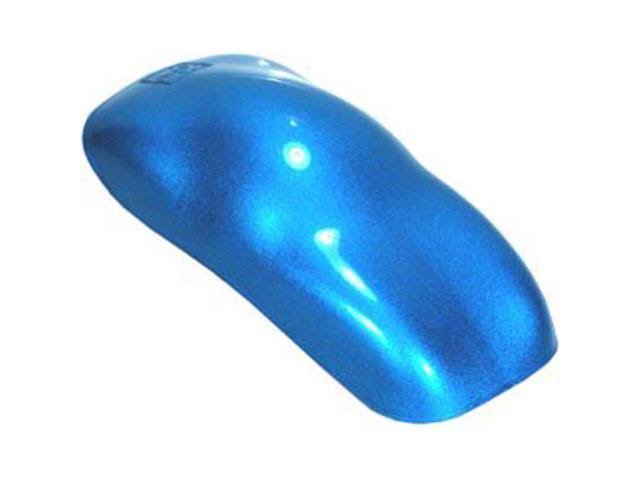 Electric Blue Metallic Low VOC Urethane Basecoat Clearcoat Car Auto Paint Complete Medium Gallon Kit B478
