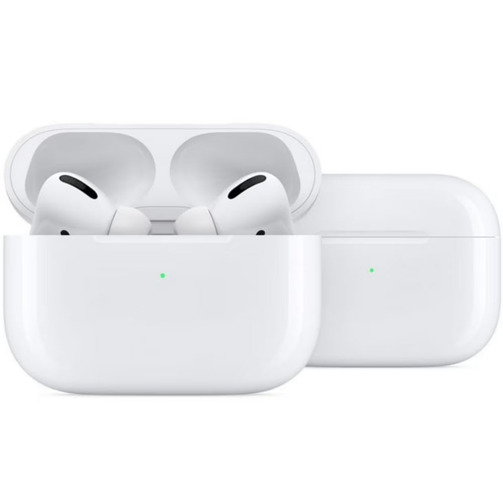 White Wireless Earbuds with Charging Case D62736