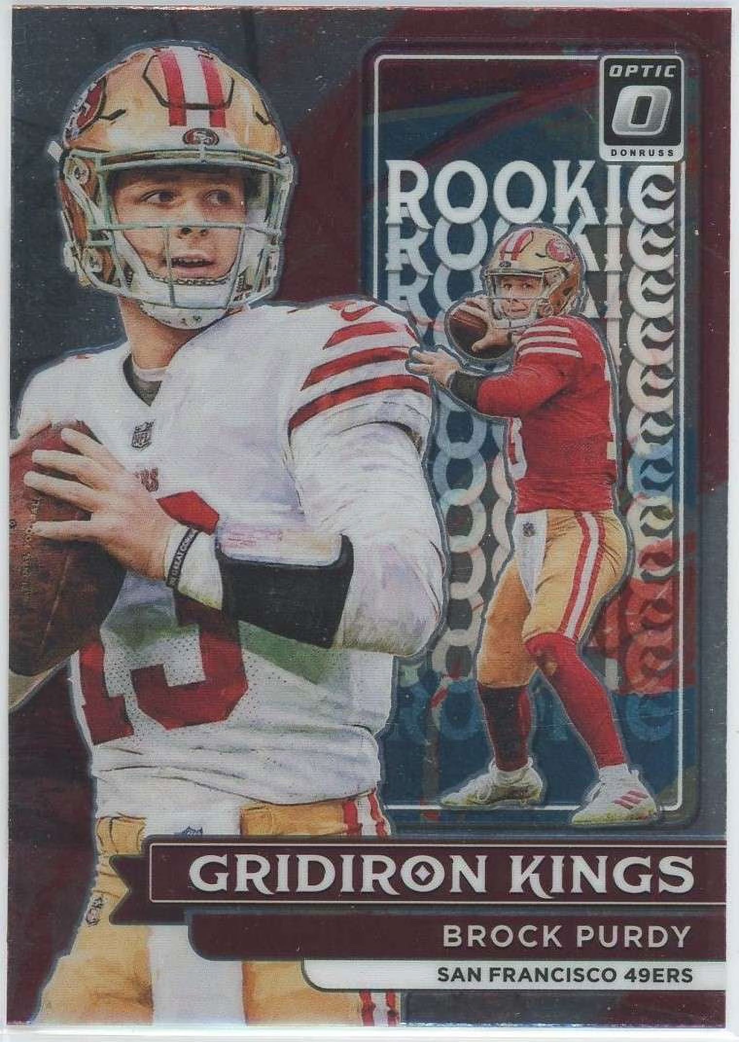 Brock Purdy Gridiron Kings Rookie Card U335648