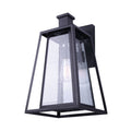 Matte Black Outdoor Wall Light Sconce I20315