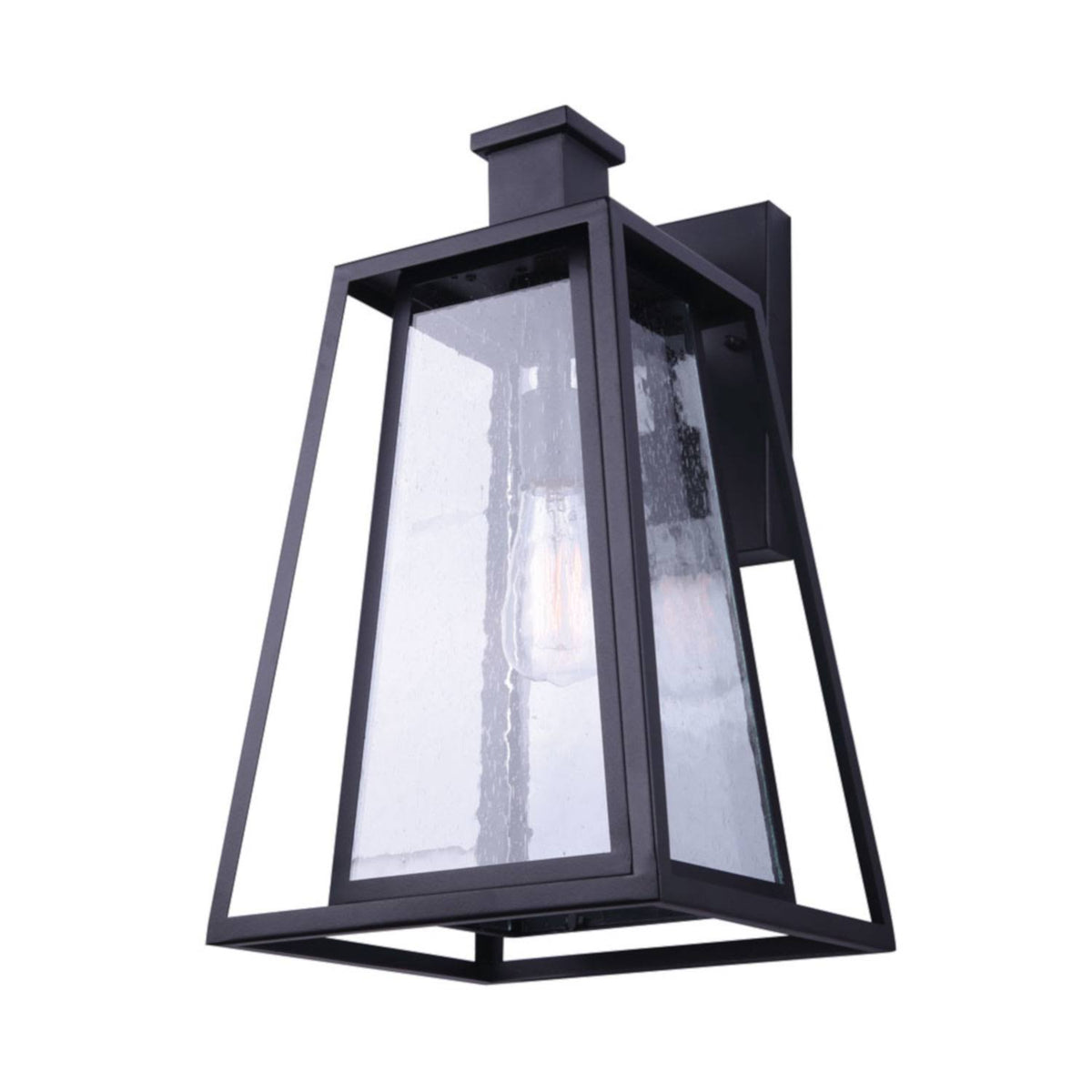 Matte Black Outdoor Wall Light Sconce I20315