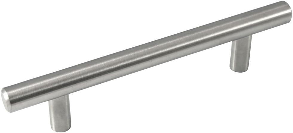 Brushed Satin Nickel Bar Pull Cabinet Hardware Pack of 100 P4044