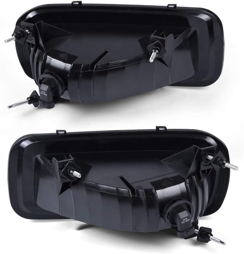 1Pair Front Bumper Fog Lights Clear Lens Pack of 2 T208685
