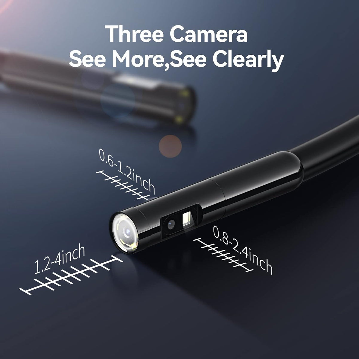 16.5ft 5inch 720P HD Industrial Inspection Camera V2937