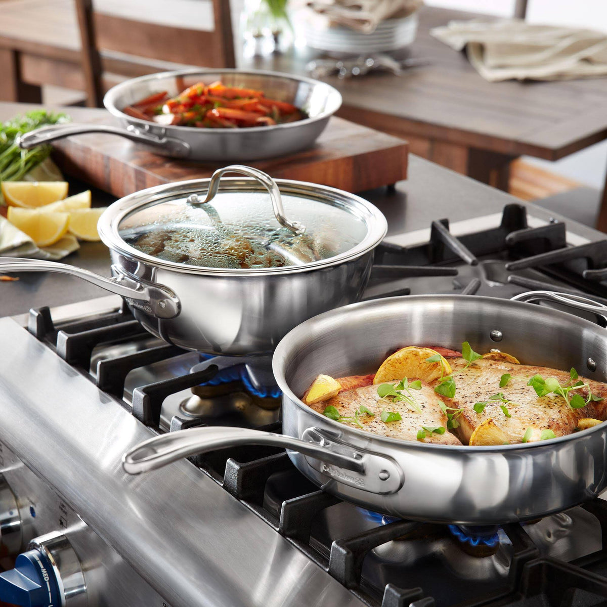 8-Piece Ceramic Cookware Set E309526
