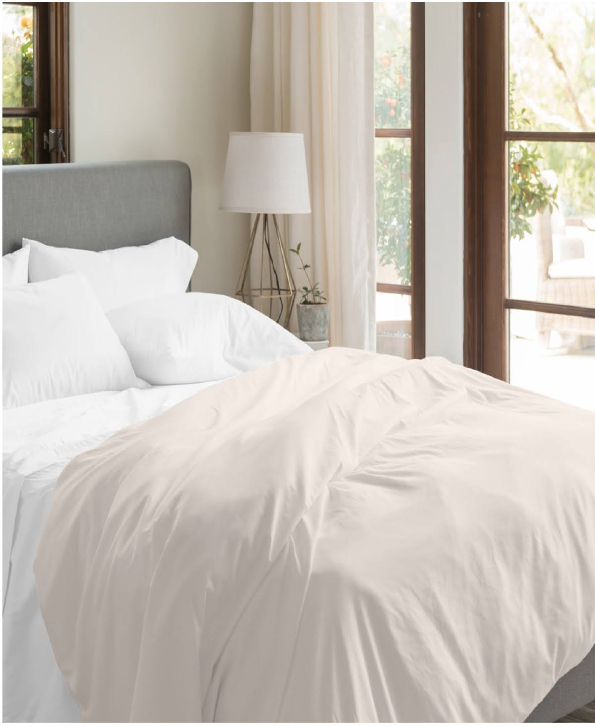 Twin Graphite Duvet Cover E2897