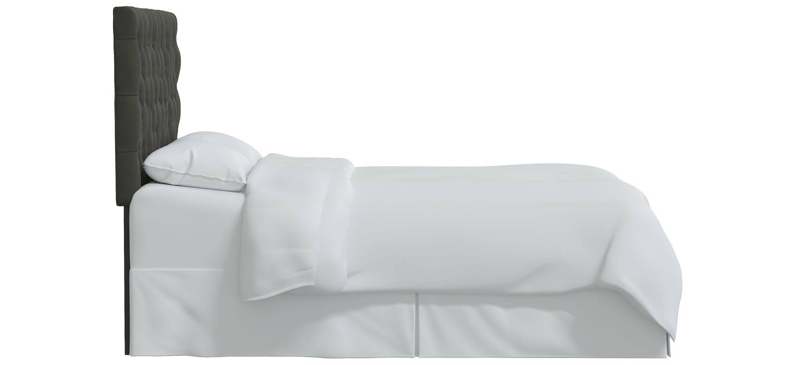 Full Headboard in Velvet Pewter C901225