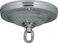 Ribbed Canopy Kit Diameter 5in Center Hole 1-1/16in Chrome W832050