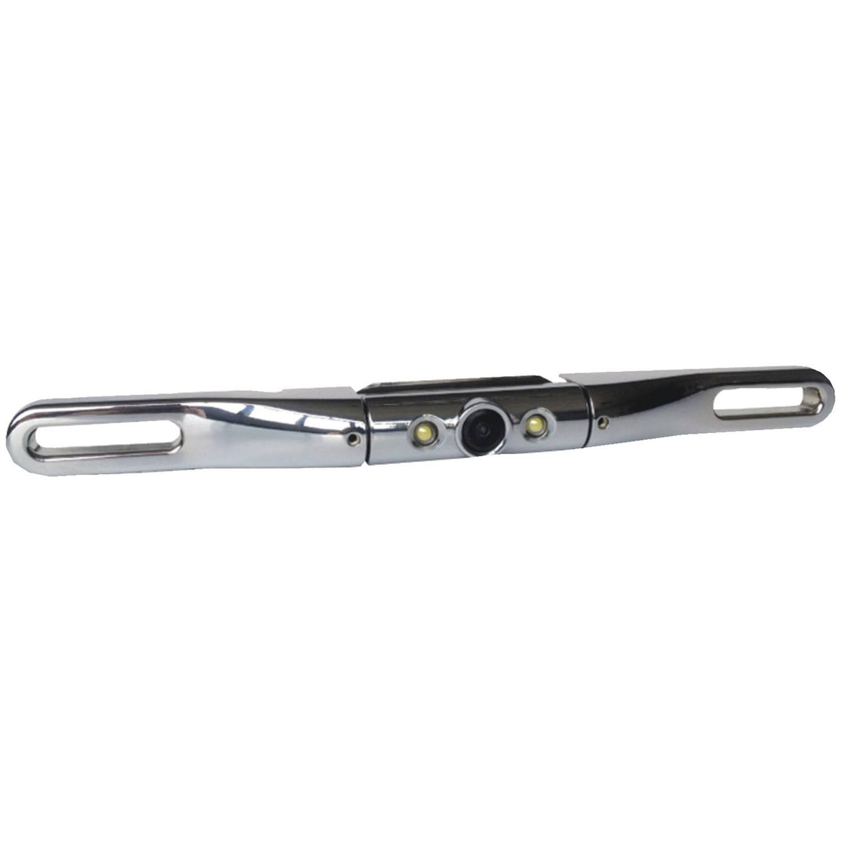Slim Bar-Type License Plate Camera with LEDs and Trajectory Parking Lines U980250