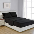 Leopard Full Polar Fleece Microfiber Bed Sheet Set, 4 Pcs Z247