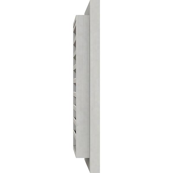 24 inchw x 14 inchh Primed Western Red Cedar Gable Vent V8135