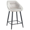 Platinum & Black Counter Stool K24730
