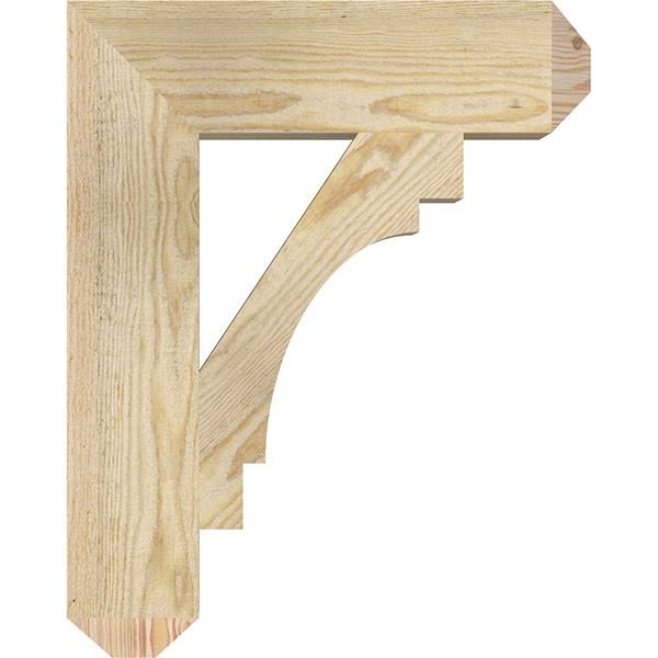 Rough Sawn Douglas Fir Bracket I6129