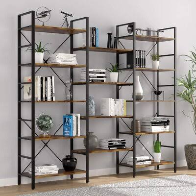 Steel Library Bookcase T310042