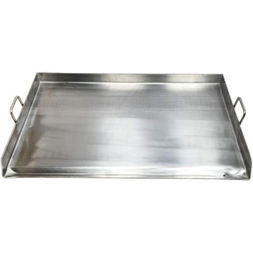 20" Stainless Steel Griddle Flat Top Plancha Grill For Triple Burner Stove Z30056