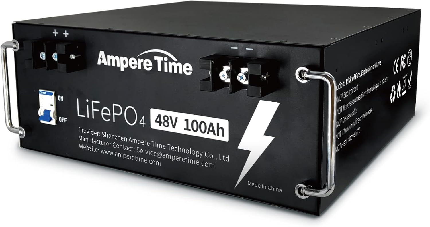12V 200Ah Plus Lithium LiFePO4 Battery with 200A BMS S23814