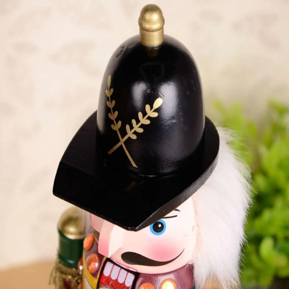 12/14/15inch Wooden Nutcracker Soldier Christmas Decoration Q1692