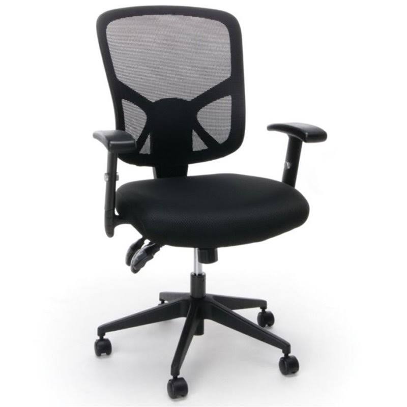 Black Ergonomic Mesh Back Office Chair W19437