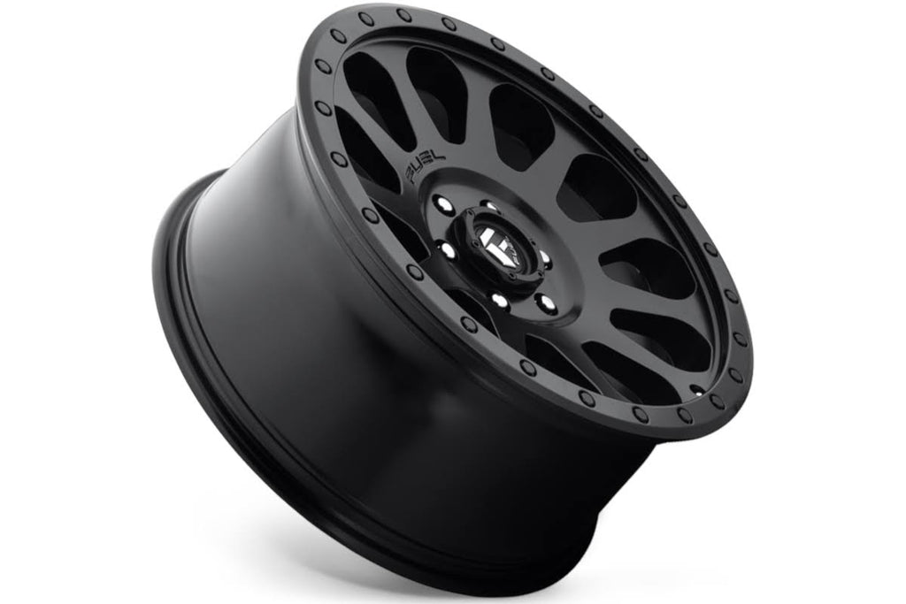 Matte Black 17x9 Fuel D579 Vector R2901