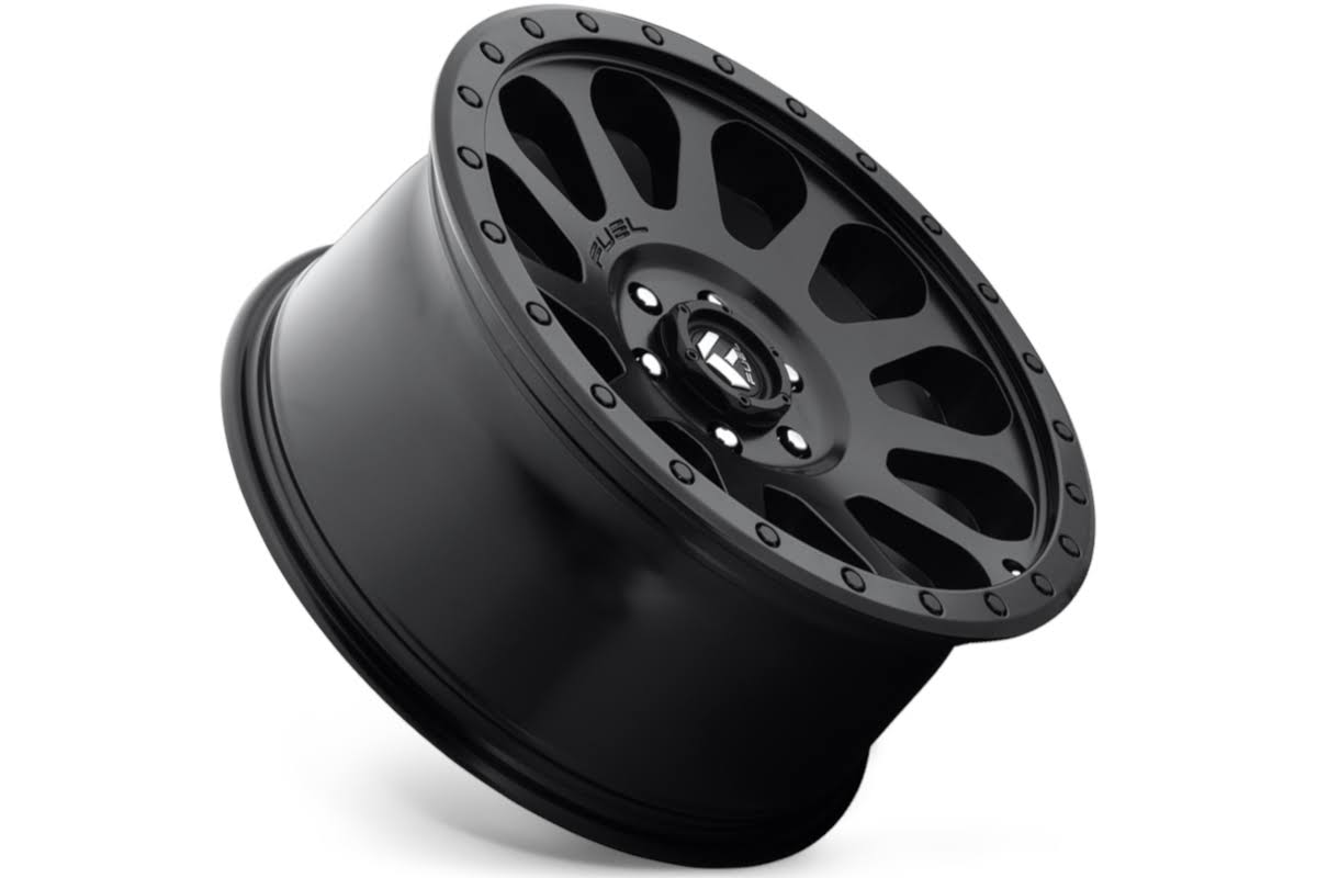 Matte Black 17x9 Fuel D579 Vector R2901