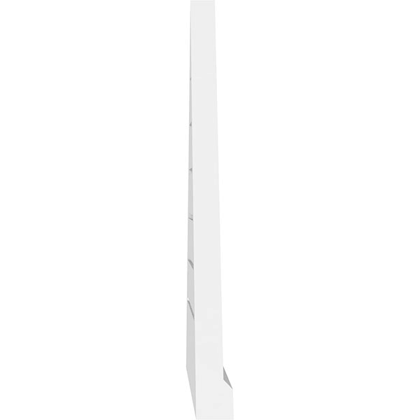 Triangle Surface Mount PVC Gable Vent F2071
