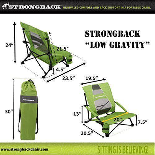 Camo Folding Camping Chair with Lumbar Support I8466