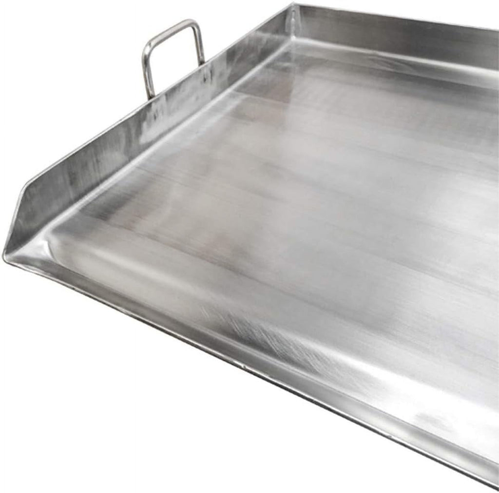 20" Stainless Steel Griddle Flat Top Plancha Grill For Triple Burner Stove Z30056