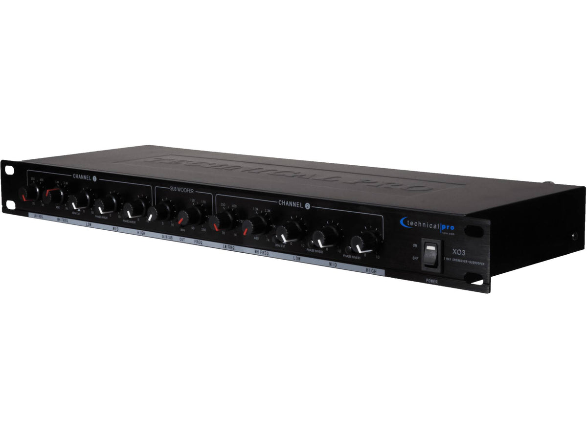 3 Way Crossover with Subwoofer Output J4594