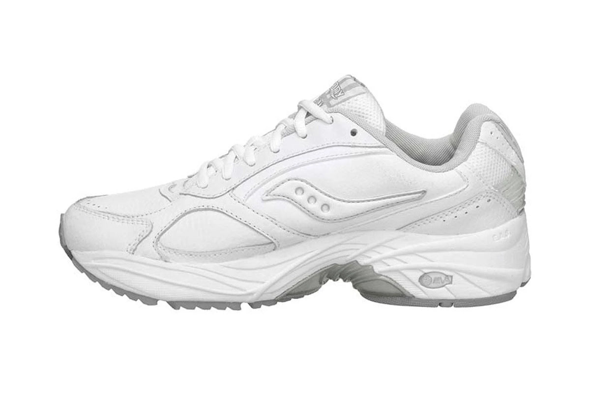 White/Silver Men&s Size 8.5 Shoes J939352