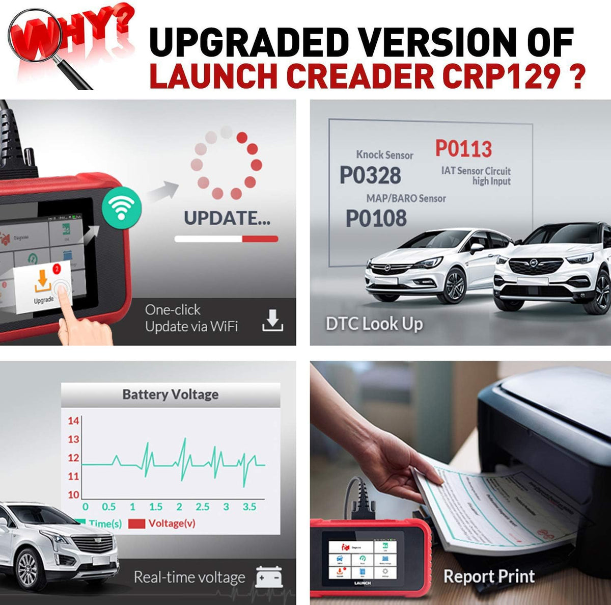 OBD2 Scanner Code Reader Car Diagnostic Tool X954