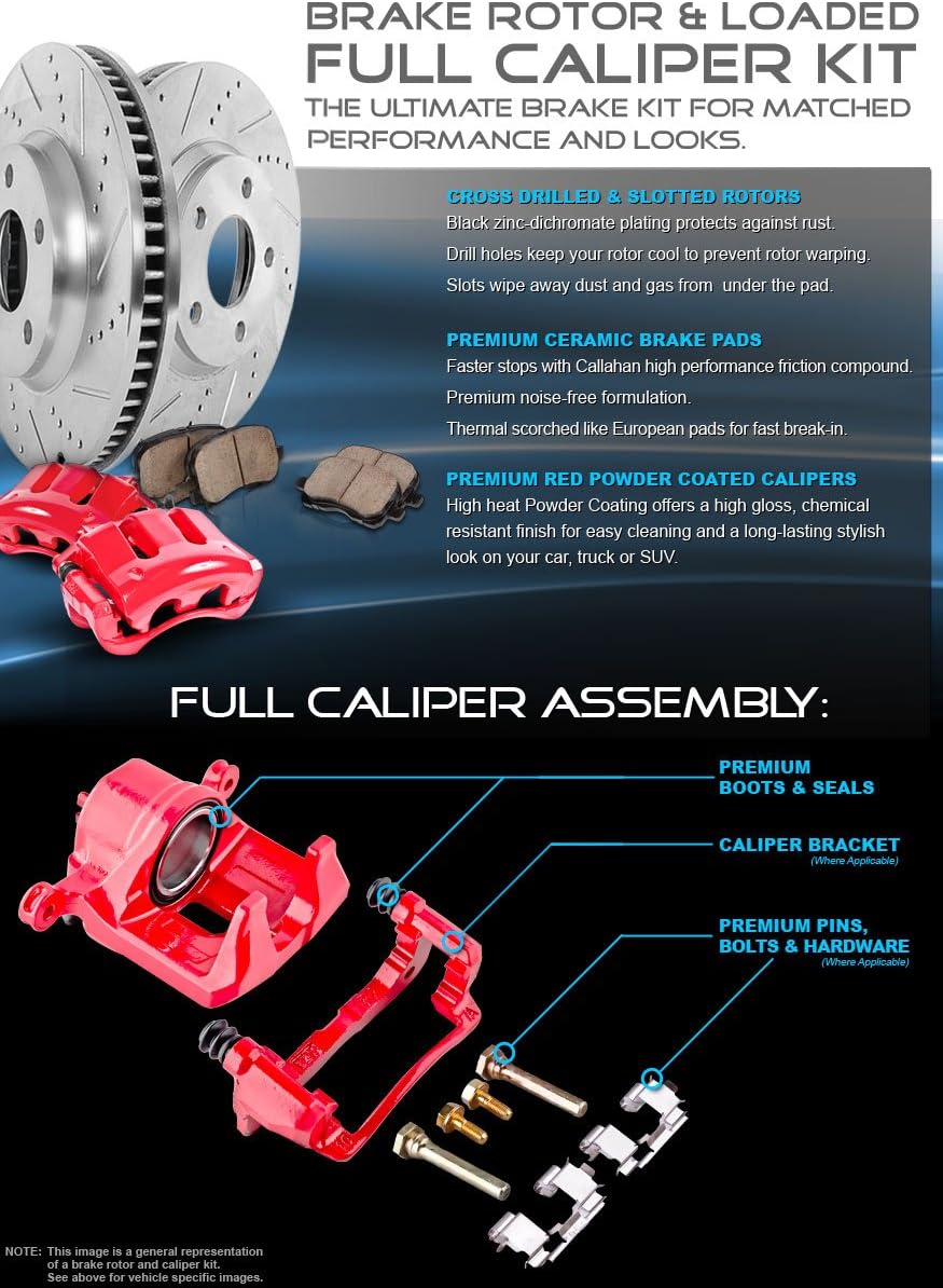 6 Lug Rotors + Metallic Brake Pads Z444