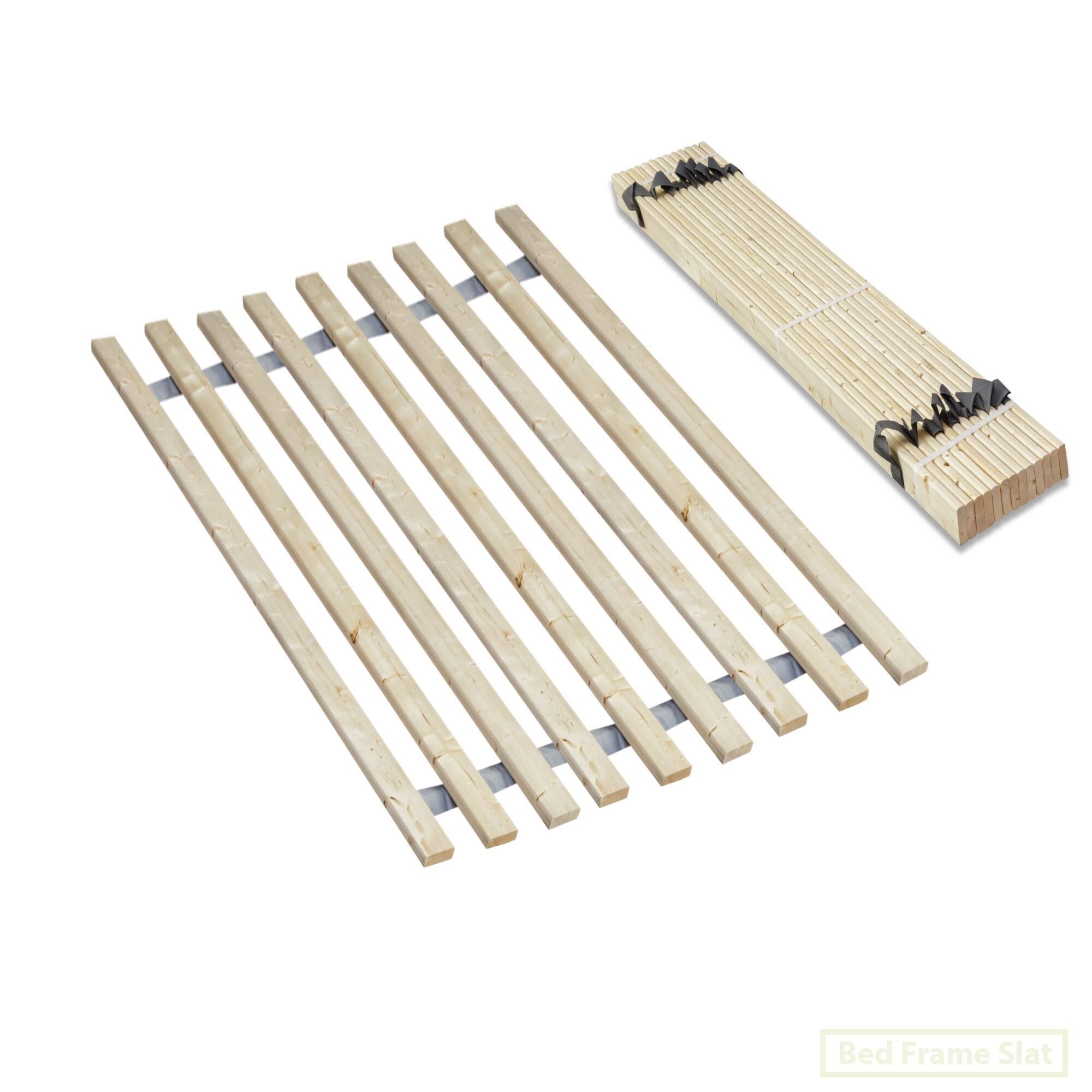 Twin XL Heavy Duty Wooden Mattress Support Bed Slats F741