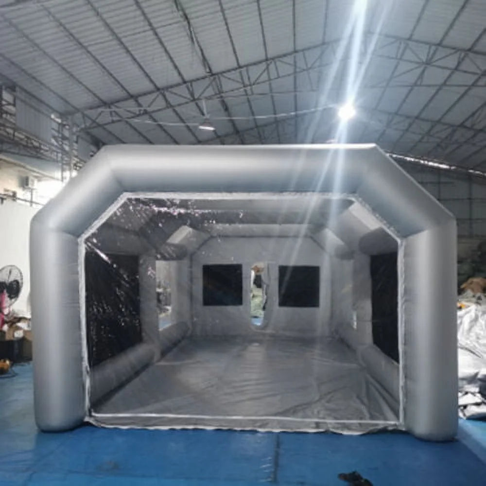 Inflatable Paint Spray Booth Work Tent Filter System 26*15*10Ft A740791