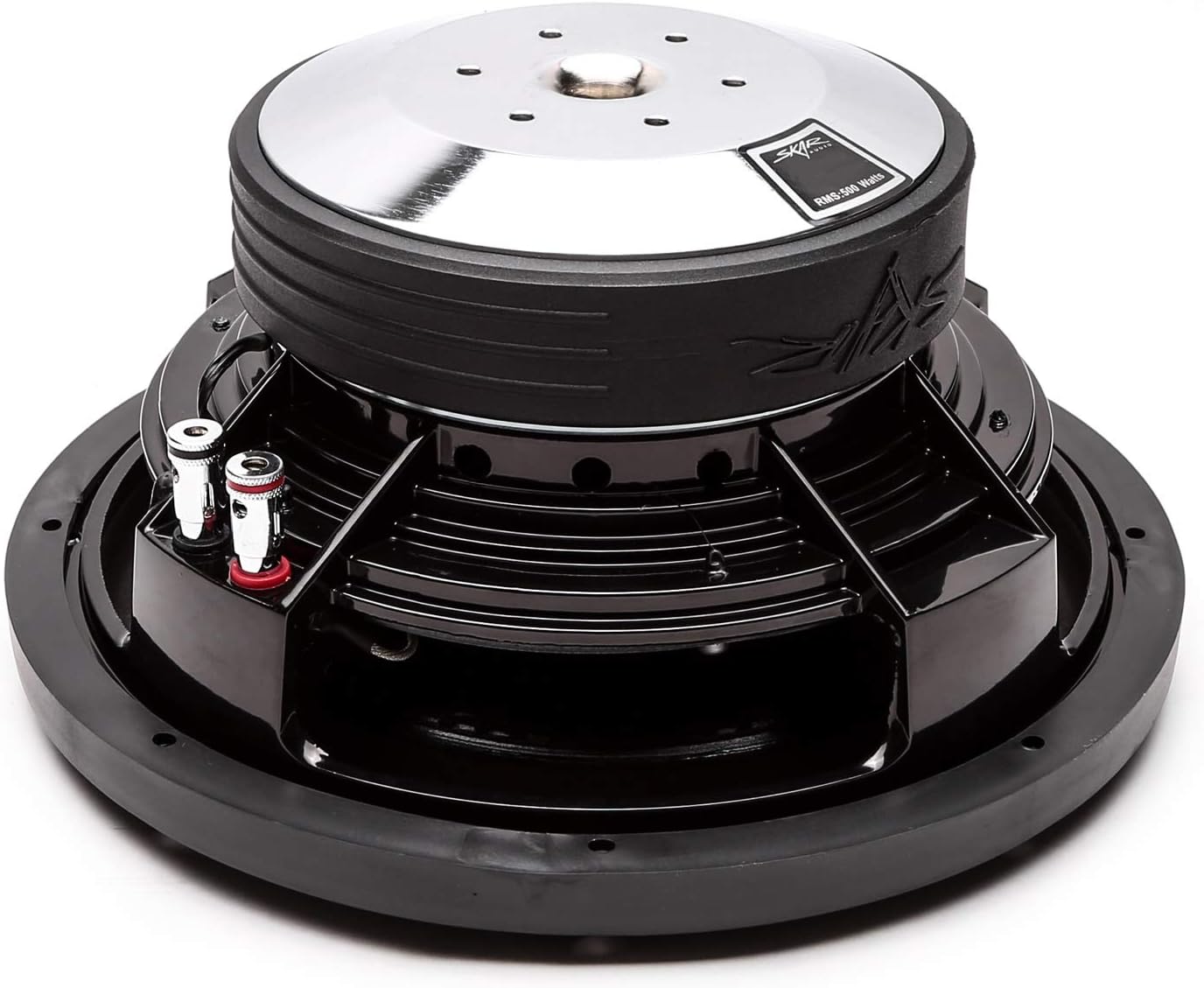 800W Max Power Dual 4 Ohm Shallow Mount Car Subwoofer B4176