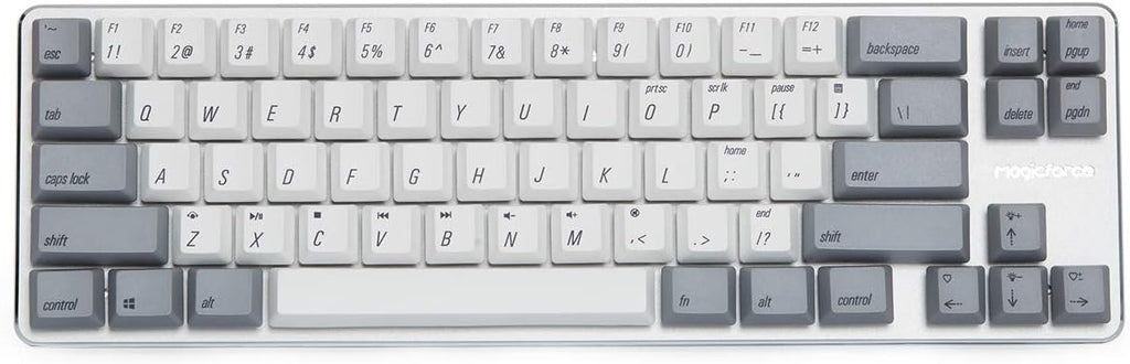 68 Keys Wired Mechanical Keyboard with Gateron Brown Switch PBT Keycaps K8211