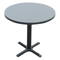 Blue Round Pedestal Table J737967