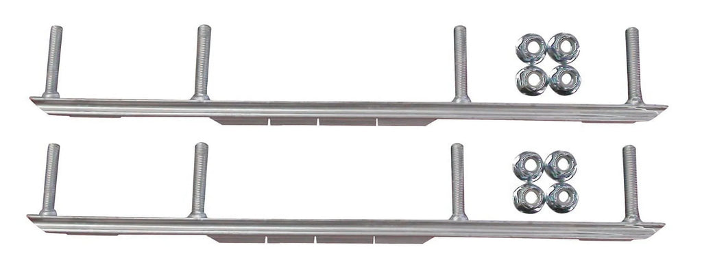 Red XCS Snowmobile Skis Complete Kit K753169