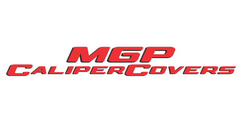Black Brake Caliper Covers Front & Rear Set R2585