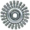 Cable Twist Knot Wire Wheel 4x22 .020x22 Steel Fill 5/8-11 UNC Nut E399115