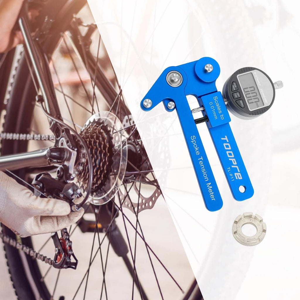Wheel Spoke Tension Meter Cycling Tool E7185
