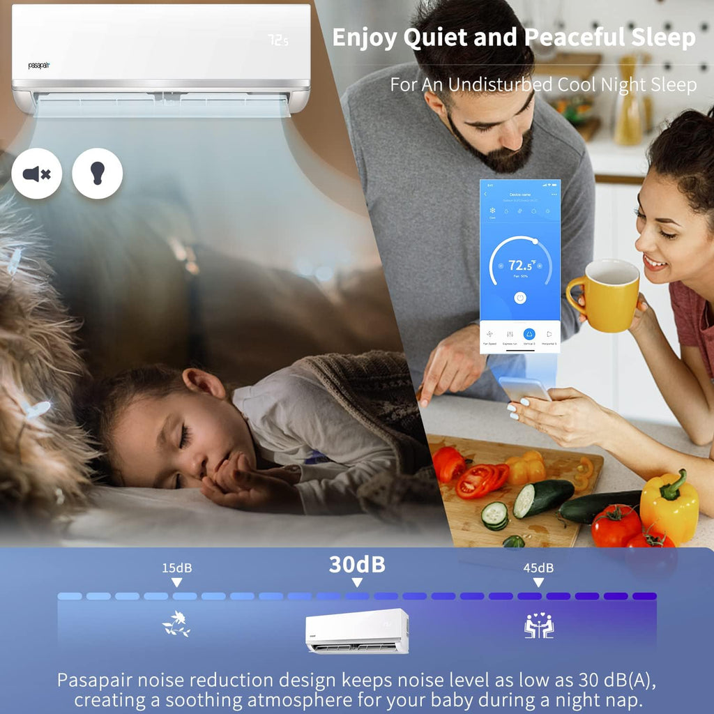12,000 BTU WiFi Enabled Ductless Mini Split Air Conditioner A632